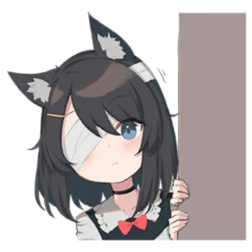 Стикер Black cat Eve