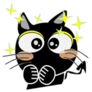 Стикер Black C