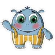 Стикер Bloomik