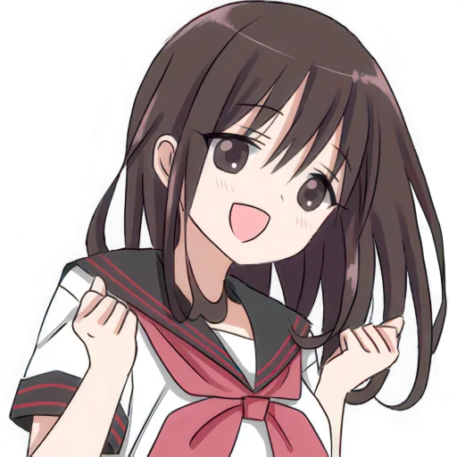 Стикер Боку тян