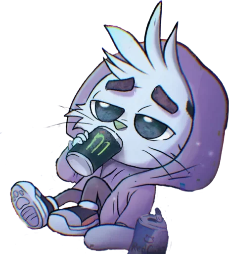 Стикер Brad Cat