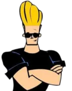 Стикер JOHNNY BRAVO