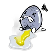 Стикер 蛋哥的日常