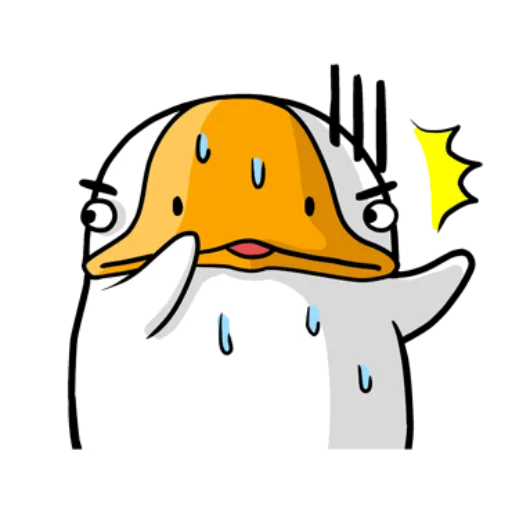 Стикер Broken Goose