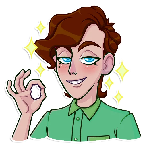 Стикер Брюнетов Роман