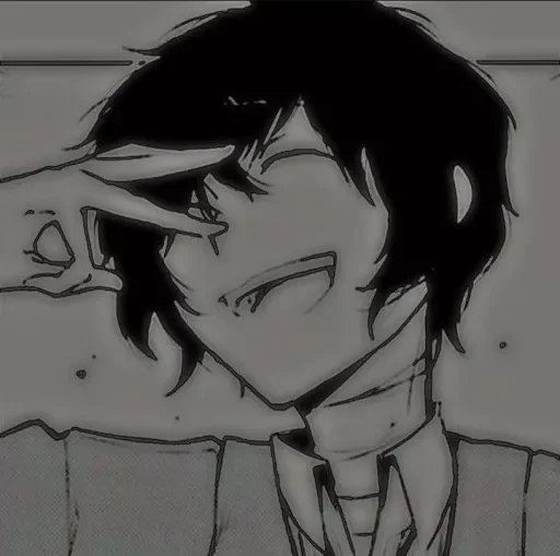 Стикер bungo stray dogs