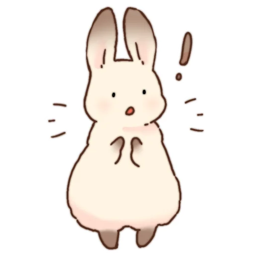 Стикер Кролик Makkio