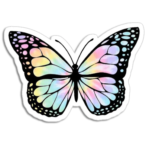 Стикер Butterfly ਤਿਤਲੀ