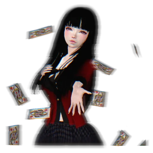 Стикер 狂気の興奮🃏