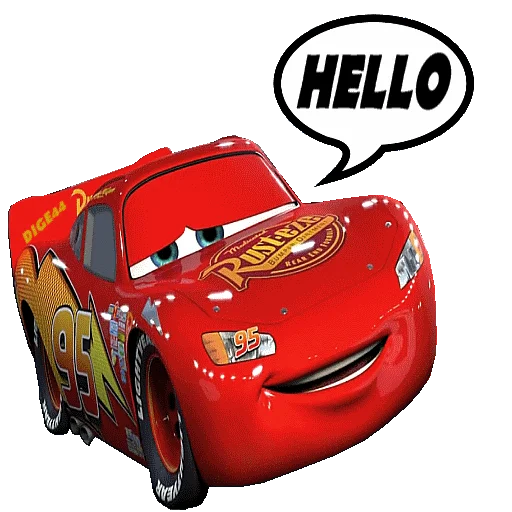 Стикер CARS 🇬🇧