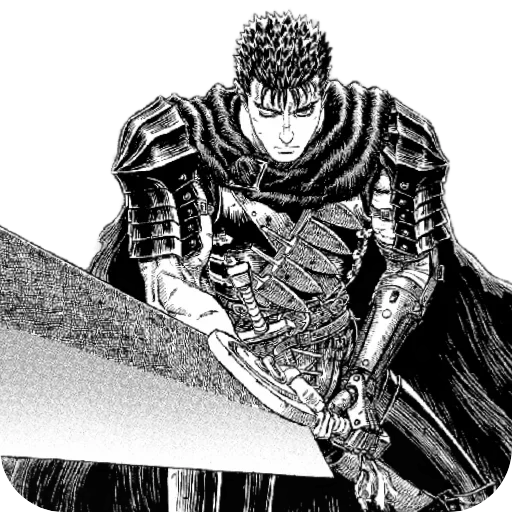 Стикер Berserk and Vinland saga