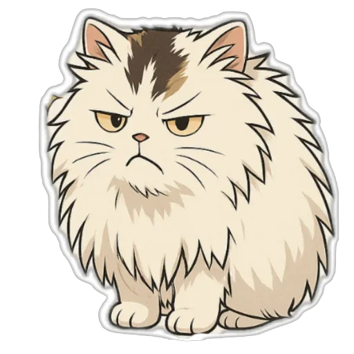 Стикер Чуня кот