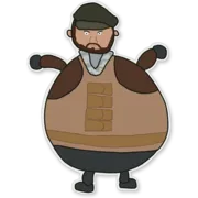 Стикер Poorly Drawn CS:GO