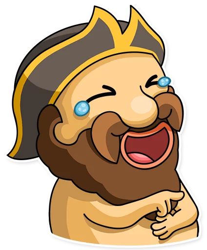 Стикер Captain Jack