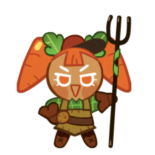 Стикер Carrot Cookie