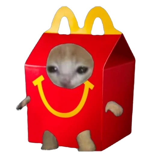 Стикер Cat Eat