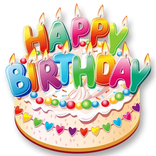 Стикер Happy birthday!