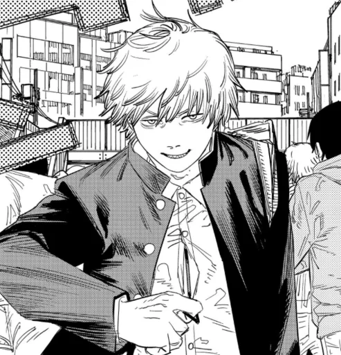 Стикер Chainsaw Man