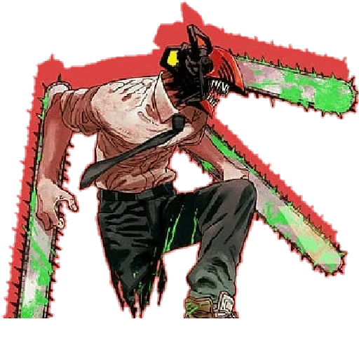 Стикер Chainsaw man