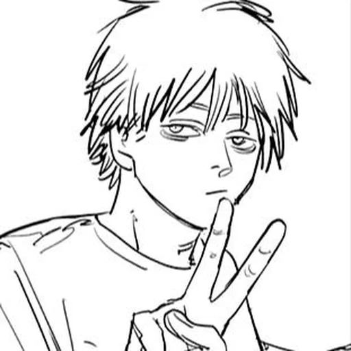 Стикер Chainsaw Man