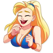 Стикер Cheerleader Girl