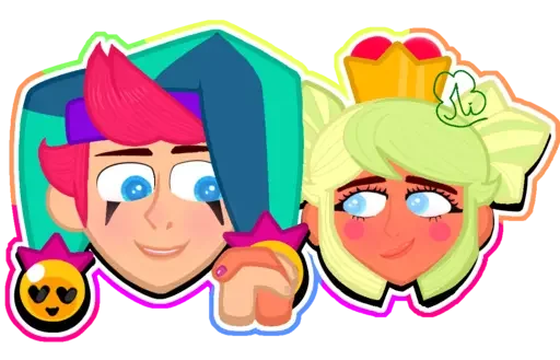 Стикер Chester & Mandy