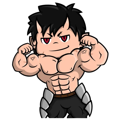 Стикер Chibi Demon for