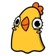 Стикер курочкаДора