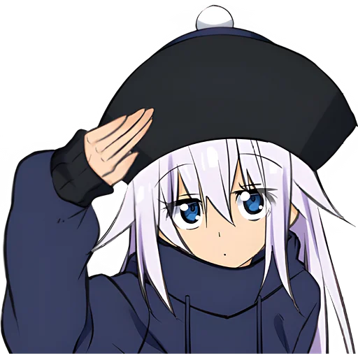 Стикер Китаянка