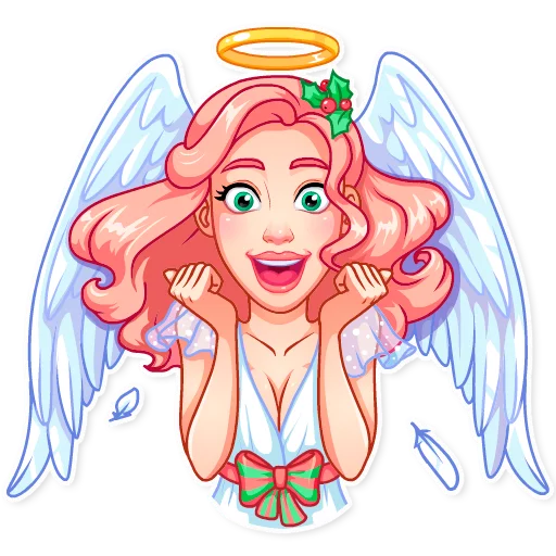 Стикер Christmas Angel