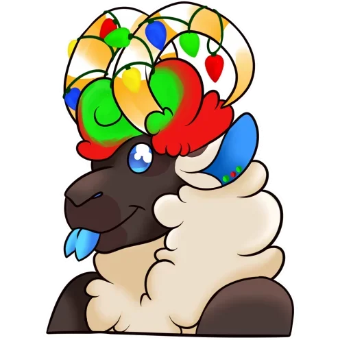 Стикер Christmas Bleps