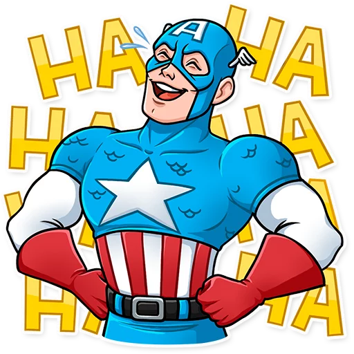 Стикер Captain America