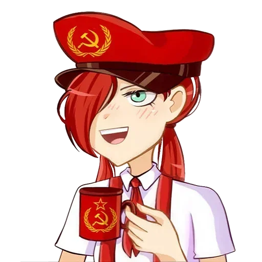 Стикер communism-chan