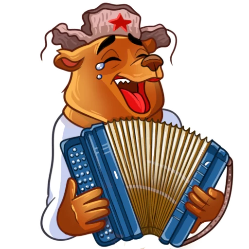Стикер Comrade Bearski