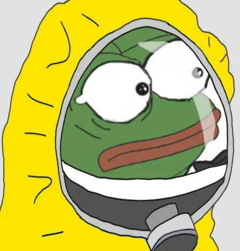 Стикер Corona Pepe