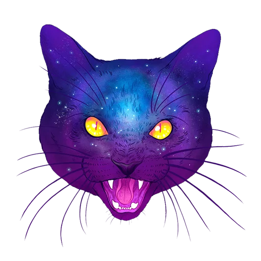 Стикер Cosmic Cats