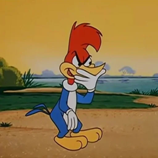 Стикер Woody Woodpecker