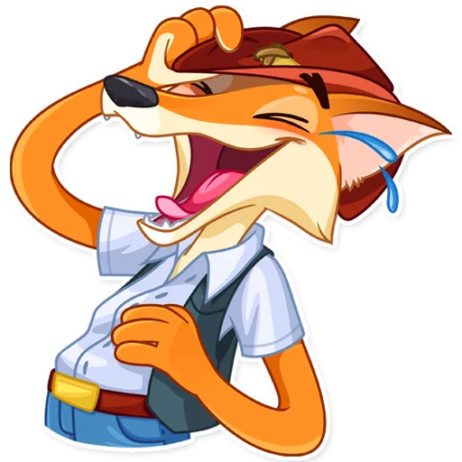 Стикер Cowboy Fox
