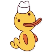 Стикер Кря (Капитан Кракен / Captain Kraken)