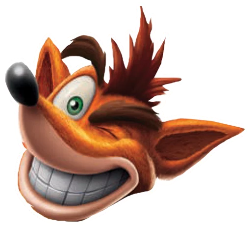Стикер Crash Bandicoot N. Sane Trilogy
