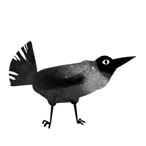 Стикер Ворона Клара