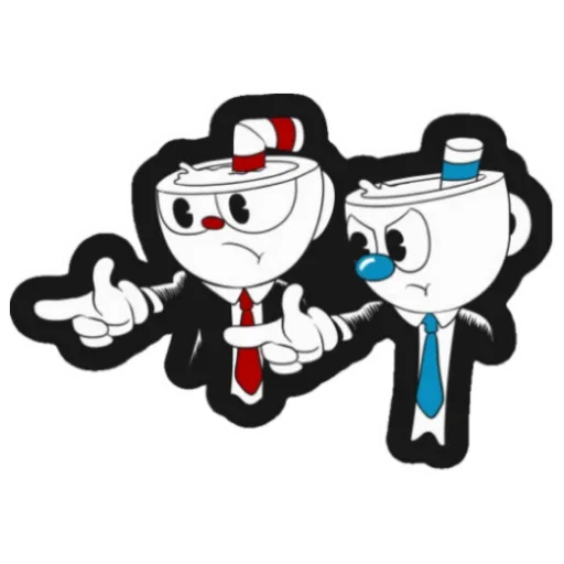 Стикер Cuphead