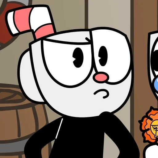 Стикер Cuphead dlc rap