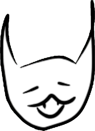 Стикер Cursed Cat