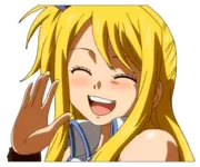 Стикер Lucy Heartfilia