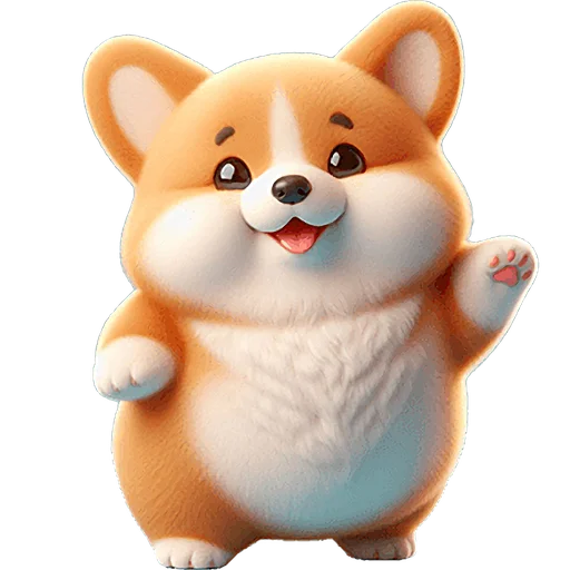 Стикер Милый Чибби