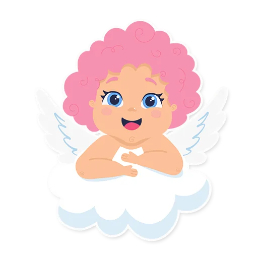 Стикер Cute cupid