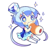 Стикер Cutie Chibi Aoki Lapis & Merli