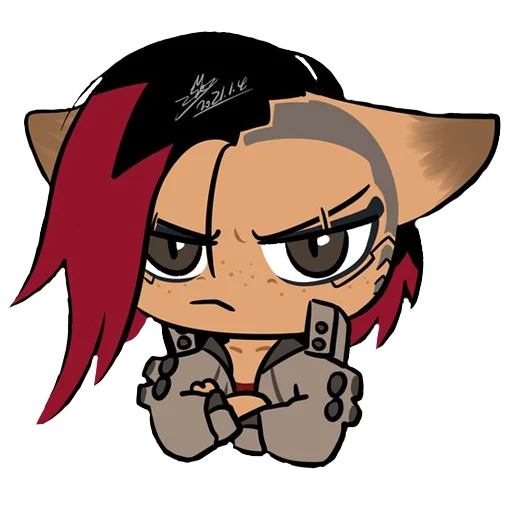 Стикер Cyberpunk 2077 Cats