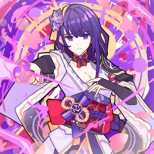 Стикер Raiden Shogun